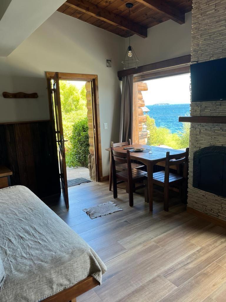 La Caleta Bungalows San Carlos de Bariloche Exteriör bild